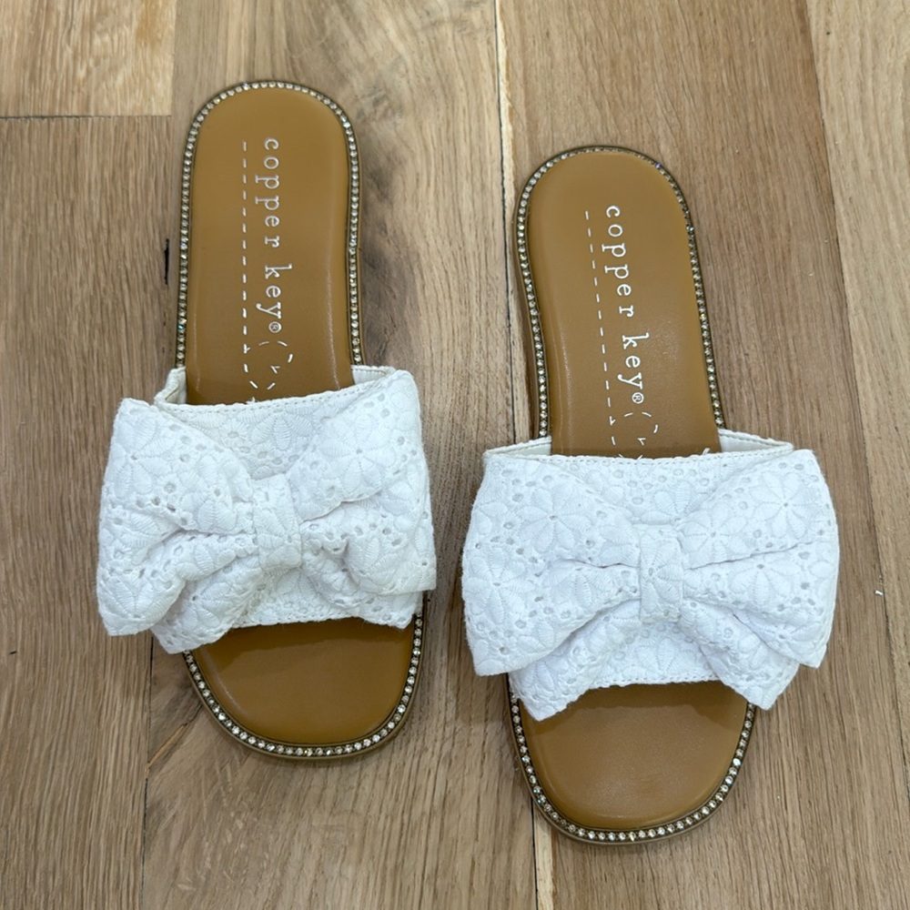 Copper Key Sandals